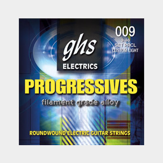 ghs PRXL 09-42 Progressives Series×3SET エレキギター弦