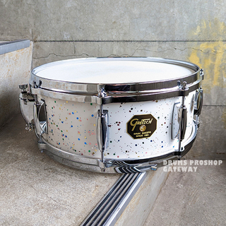 Gretsch USA CUSTOM feat.70's #4157 Name Band Snare 14x5.5 FIESTA PEARL