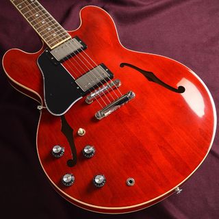 Gibson ES-335 Left Handed Sixties Cherry 左利き用 レフティエレキギター セミアコES335【現物画像】