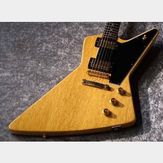 Gibson Custom Shop1958 Korina Explorer Reissue "Black Pickguard" VOS Natural #831185 [3.43kg] 