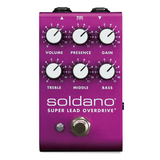 Soldano SLO-PEDAL Purple Anodized オーバードライブ ギターエフェクター