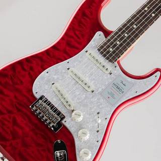 Fender 2024 Collection Made in Japan Hybrid II Stratocaster/Quilt Red Beryl/R