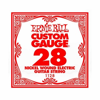ERNIE BALL アーニーボール 1128 NICKEL WOUND 028 ギター用バラ弦