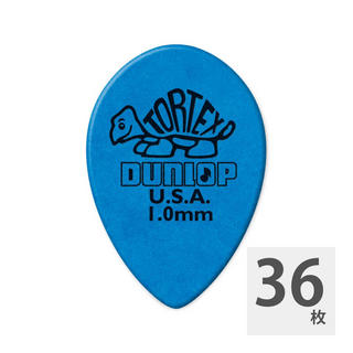 Jim Dunlop423R TORTEX SMALL TEAR DROP 1.0×36枚 ピック