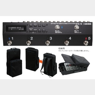 BOSS ES-5 Effects Switching System [リュック式キャリングケース付き！！]【WEBSHOP】