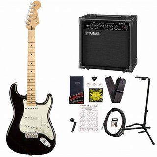 Fender Player Series Stratocaster Black MapleYAMAHA GA15IIアンプ付属初心者セット【WEBSHOP】