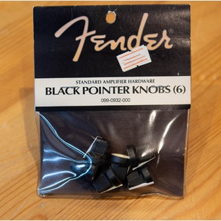 Fender Black Pointer Knobs