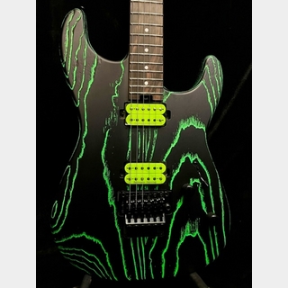 Charvel Limited Edition Pro Mod San Dimas Style 1 HH FR E ASH -Green Glow-