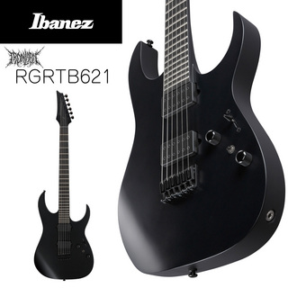 IbanezRGRTB621 -BKF (Black Flat)-【限定生産モデル】