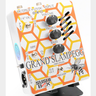 SUSHI BOXより、新作プリアンプ“Grand Slampegg”と、チューブDI