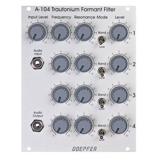 DoepferA-104 Trautonium Type VCF / Formant Filter