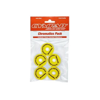 CYMPAD Chromatics / Cymbal Washer Yellow 40×15mm 5個セット [LCYMCRM5SET15YE]