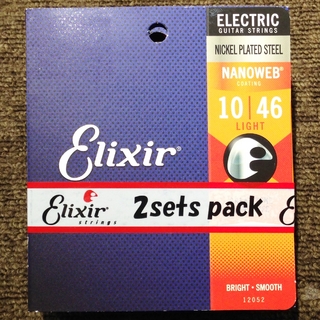 Elixir#12052 NANO WEB Light 10-46 2pack【同梱可能】
