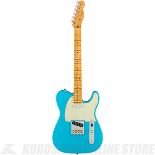 Fender American Professional II Telecaster, Maple, Miami Blue 【小物プレゼント】(ご予約受付中)