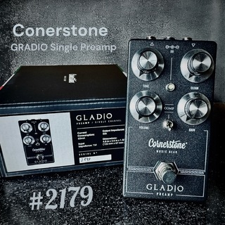 Cornerstone GLADIO Single Channel Black [在庫 - 有り｜送料無料!]