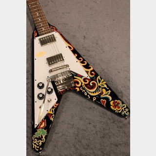 Epiphone 【レフティー】Inspired by Gibson Custom Shop Jimi Hendrix "Love Drops" Flying V LH【3.45㎏】