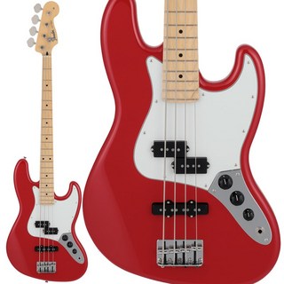 Fender 2024 Collection Hybrid II Jazz Bass PJ (Modena Red/Maple)