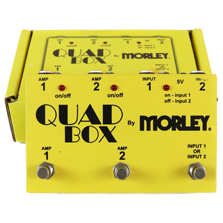 Morley 【中古】 アンプスイッチャー AB BOX MORLEY QUAD BOX 2台のアンプ切り替え クアッドボックス モーリー