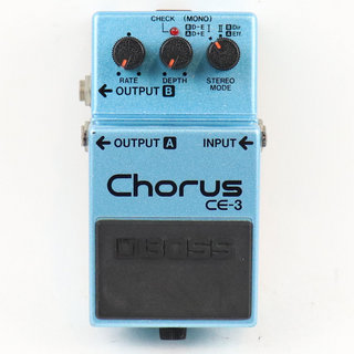 BOSS 【中古】 コーラス エフェクター BOSS CE-3 Chorus Made in JAPAN ギターエフェクター