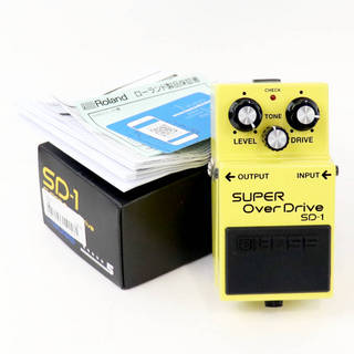 BOSS 【中古】 スーパーオーバードライブ エフェクター BOSS SD-1 Super Over Drive ギターエフェクター