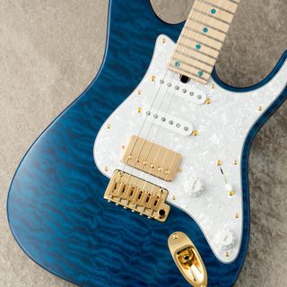 T's Guitars DST-Classic 24 w/Master Grade Quilt Maple -Trans Blue- #033059