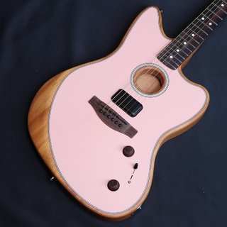 Fender Acoustasonic Player Jazzmaster Rosewood Fingerboard Shell Pink 【横浜店】