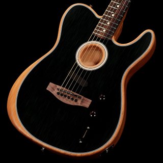 Fender Acoustasonic Player Telecaster Rosewood Fingerboard Brushed Black(重量:2.11kg)【渋谷店】