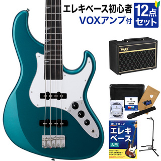 RYOGAVAL-BASS Ocean Turquoise Blue 初心者セット VOXアンプ付 JBタイプ