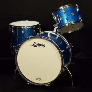 Ludwig 1960s Down Beat 3pcs Kit Blue Sparkle【福岡パルコ店】