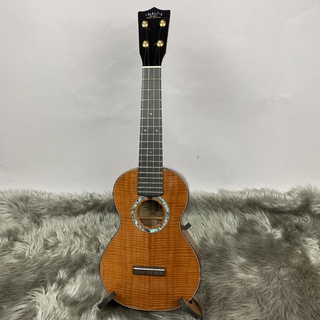 tkitki ukuleleSPD-C Custom【Sapodilla(チューインガムの木)】 【Concert-コンサート】【現物画像】【木目選定個体】