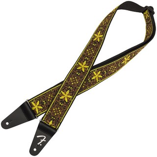 FenderPasadena Woven Strap (Yellow Wallflower) [#0990638037]