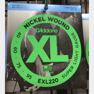 D'Addario【即納】EXL220【ポスト投函発送】【G-CLUB渋谷web】