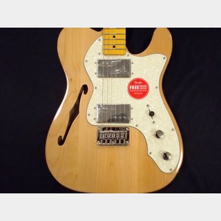 Squier by Fender Classic Vibe ‘70s Telecaster Thinline Maple Fingerboard  Natural