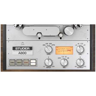 Universal Audio 【メール納品】Studer A800 Tape Recorder プラグインソフト【代引き不可】11/30まで！