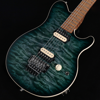 MUSIC MAN Axis Yucatan Blue Quilt Figured Roasted Maple Neck【渋谷店】
