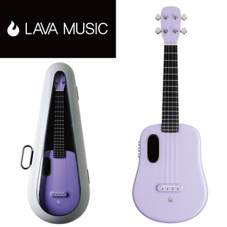 LAVA MUSICLAVA U 23インチ FreeBoost -Sparkle Purple-【FreeBoostプリアンプ搭載モデル】