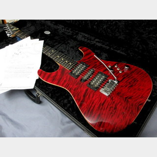 TOM ANDERSON Hollow Drop Top  Cajun Red with Binding 1999 