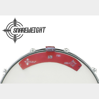 SNAREWEIGHTM80 Red (レッド) レザー製ミュート ドラム用ミュート