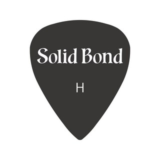 Solid BondTeardrop Pick [PD1-BKH] ×10枚セット