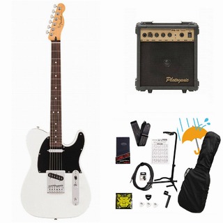 Fender Player II Telecaster Rosewood FB Polar White エレキギター PG-10アンプ付属エレキギター初心者セットR【