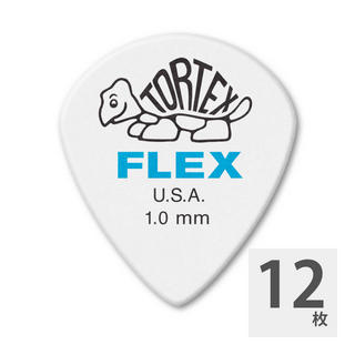 Jim DunlopFLEXJazz3XL Tortex Flex Jazz III XL 466 1.00mm ギターピック×12枚