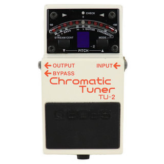 BOSS 【中古】 クロマチックチューナー エフェクター BOSS TU-2 Chromatic Tuner ペダルチューナー