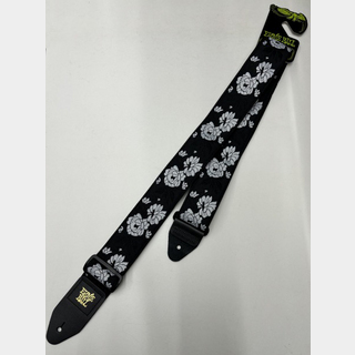 ERNIE BALL 【即納可】【ポスト投函発送】Classic Jacquard Guitar Strap/Bass Strap - Vanilla Rose【G-CLUB渋谷web】