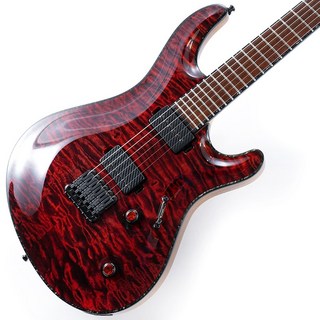 MAYONES 【USED】Regius Core 6 Custom 5A Quilt Maple Top (Trans Dirty Red Gloss)