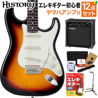 HISTORYHST-Standard/VC 3TS 初心者セット ヤマハアンプ付 ストラトキャスタータイプ