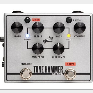 アギュラーのペダル「Tone Hammer」が“V2”として新登場！ドライブ