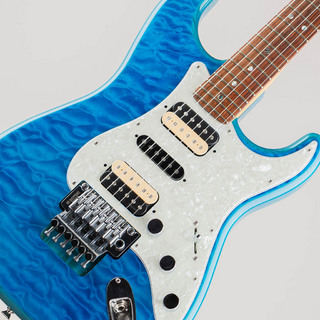 Fender Michiya Haruhata Stratocaster / Caribbean Blue Transparent