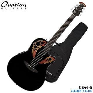 OvationCelebrity Elite エレクトリックアコースティックギター CE44-5 BLK オベーションセレブリティ エレアコ