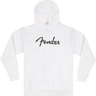 Fender【数量限定!在庫処分特価!!】 Fender Spaghetti Logo Hoodie Olympic White (M Size) (9113103406)