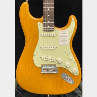 Fender Made In Japan Hybrid II Stratocaster -Vintage Natural/Rosewood-【JD23027361】【3.36kg】